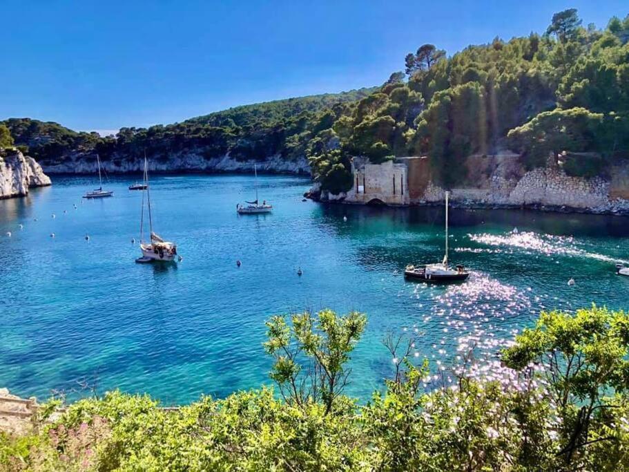 Charmant Studio Au Coeur De Cassis Exteriör bild